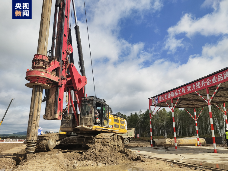 中国最北高铁建设项目全线进入站房施工阶段
