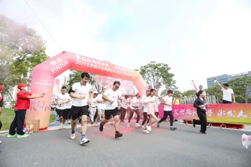 “彩虹跑”起跑！凤凰街道成立“两新”组织领跑团