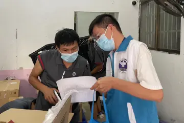 光明街道开展“禁毒宣传进物流，无毒寄递筑平安”禁毒宣传活动