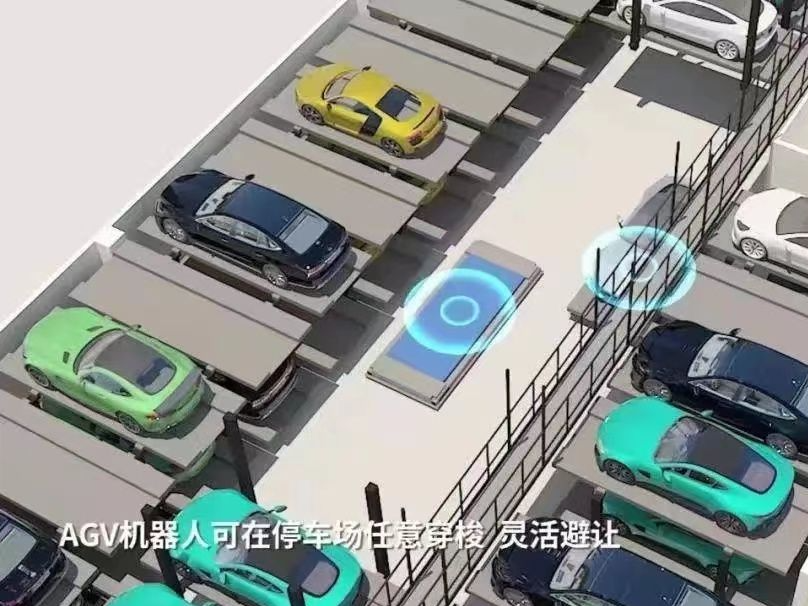 深企承建全球最大机器人停车场