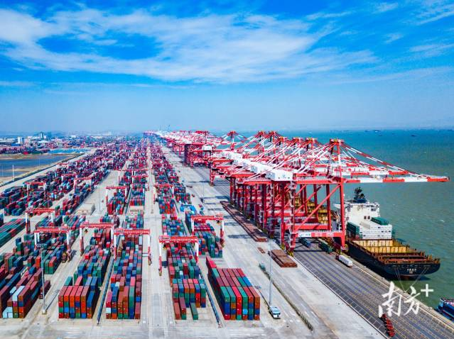 广东外贸十年：对我国外贸增长贡献达14%，有实绩企业数量增加67.3%