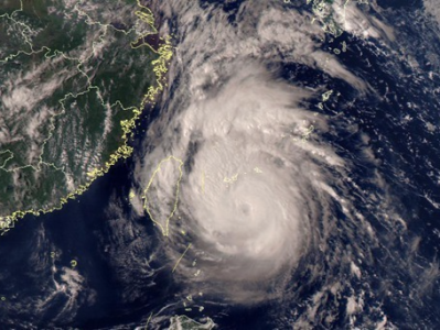 台风“梅花”路径西调 可能登陆或擦过浙江沿海