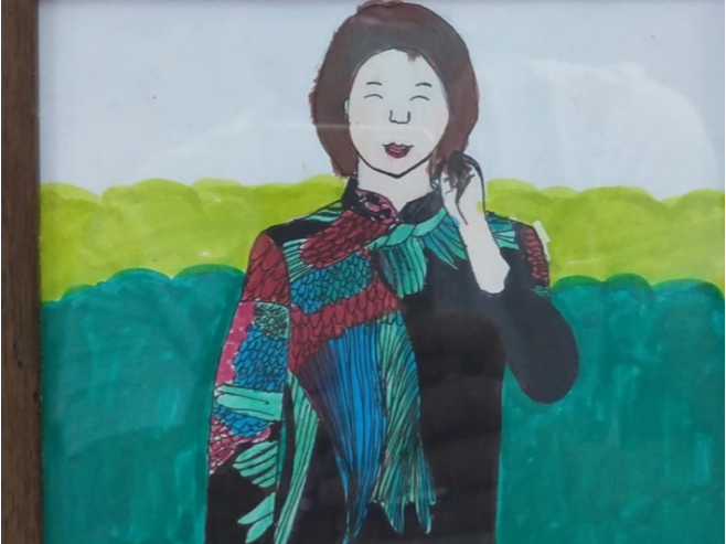 手绘画像、以诗颂师，福田区荔园小学举行线上教师节庆祝活动