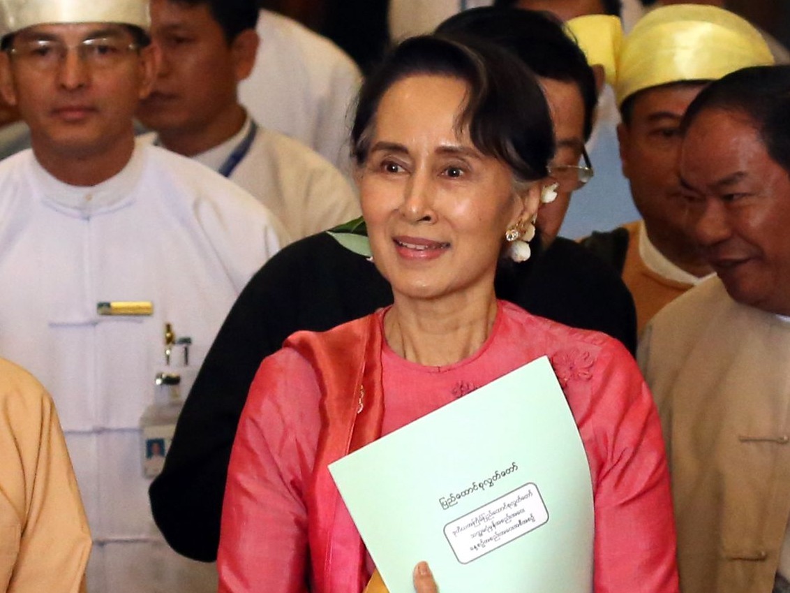 缅甸原国务资政所涉泄露国家机密案宣判