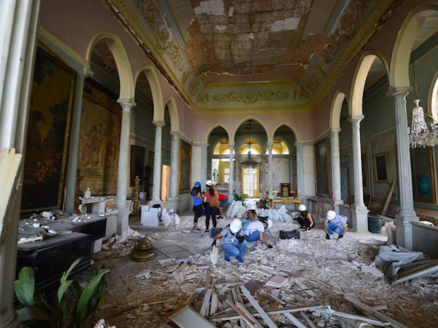 贝鲁特爆炸后的文物修复：“黎巴嫩之家”与“碎玻璃” 