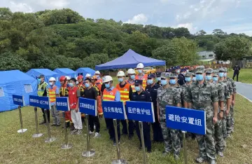 以练强能 公明民兵参加演练提升应急救援能力