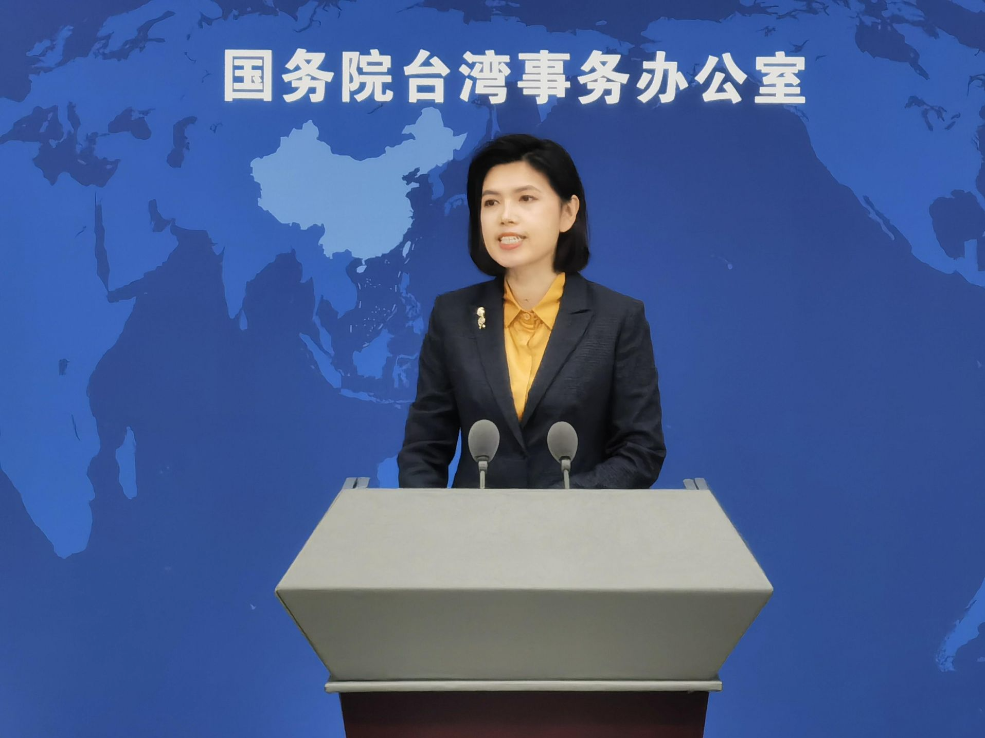国台办：民进党当局以武谋“独” 将把台湾民众推向更危险境地