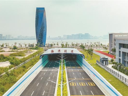 汕头海湾隧道28日开通运行 7分钟车程贯通“一湾两岸”
