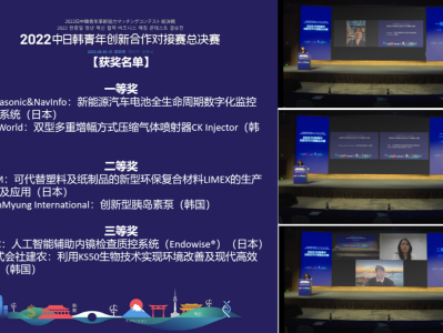 “彩虹桥”中日韩青年创新合作对接赛总决赛成功举办