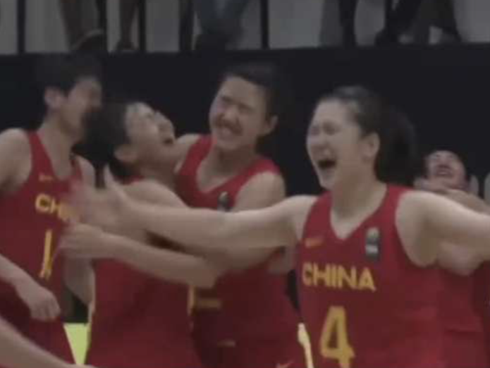 U18女篮亚锦赛，中国姑娘战胜日本队晋级决赛
