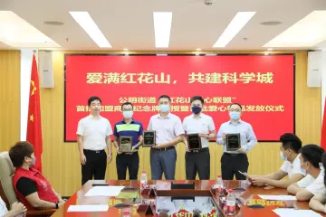 公明街道成立“红花山爱心联盟”，凝聚向上向善正能量