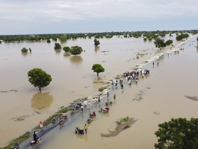 联合国难民署：破坏性洪水影响非洲数百万人