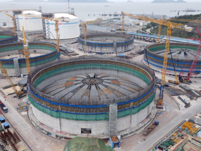 长假不停工！珠海金湾打造华南最大LNG储运基地