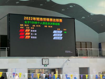 2022年短池世锦赛达标赛又有3位中国选手超纪录！