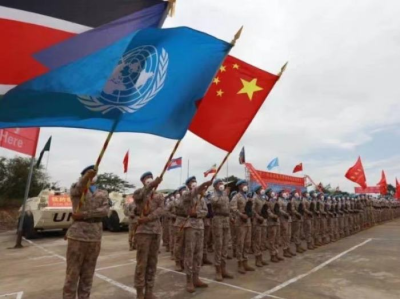 中国维和官兵获授联合国“维持和平行动荣誉勋章”