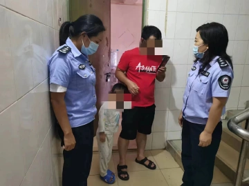 公明网格员化身“蓝妈妈”，护送走失儿童平安回家