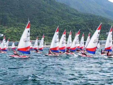 广东省第十六届运动会竞技体育组帆船比赛10月29日在湛江举行