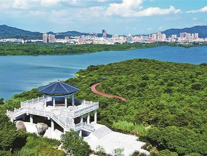 深圳最长环湖碧道将于近期完工 全线景点均开放