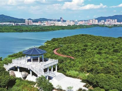 深圳最长环湖碧道将于近期完工 全线景点均开放