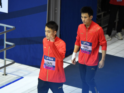 杨昊/练俊杰获得跳水世界杯男子双人10米台金牌