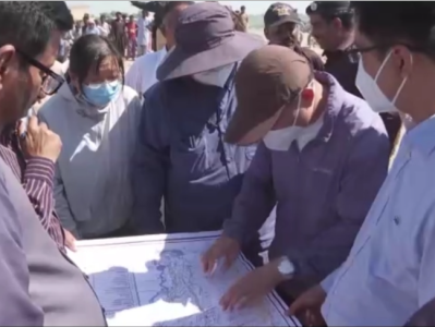 中国防洪减灾专家组赴巴基斯坦洪灾重灾区实地考察