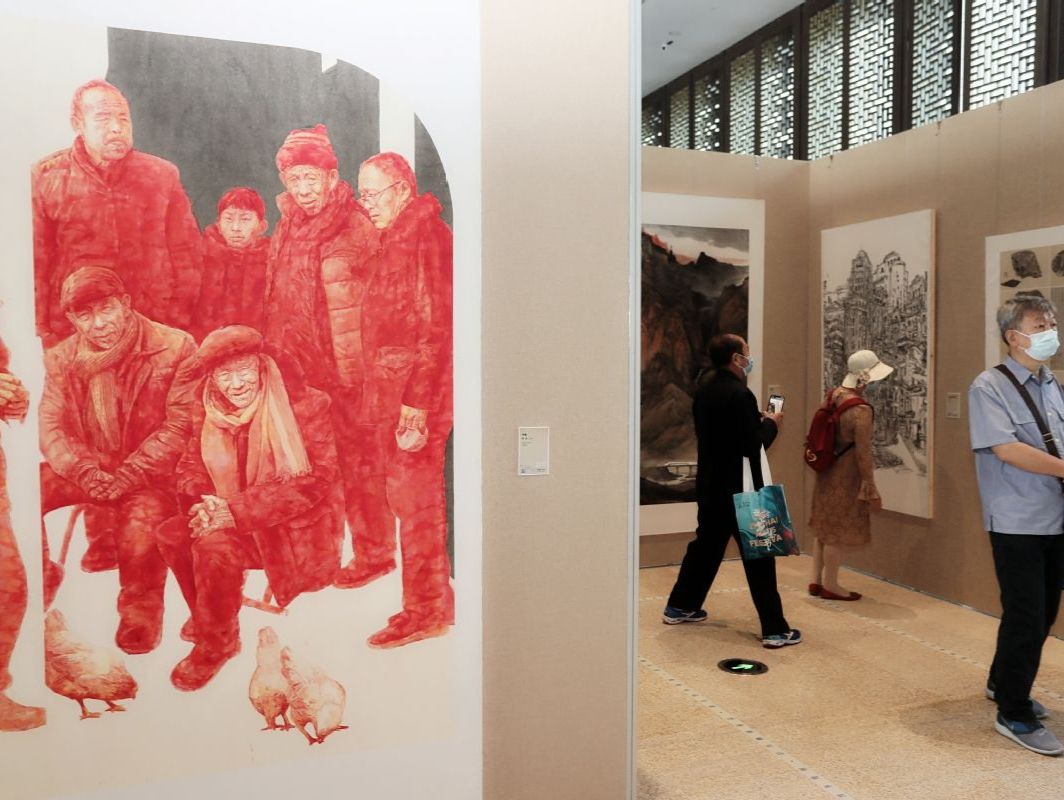 力作汇聚！“青春之城 活力之都”中国画、油画作品展览在珠海开幕