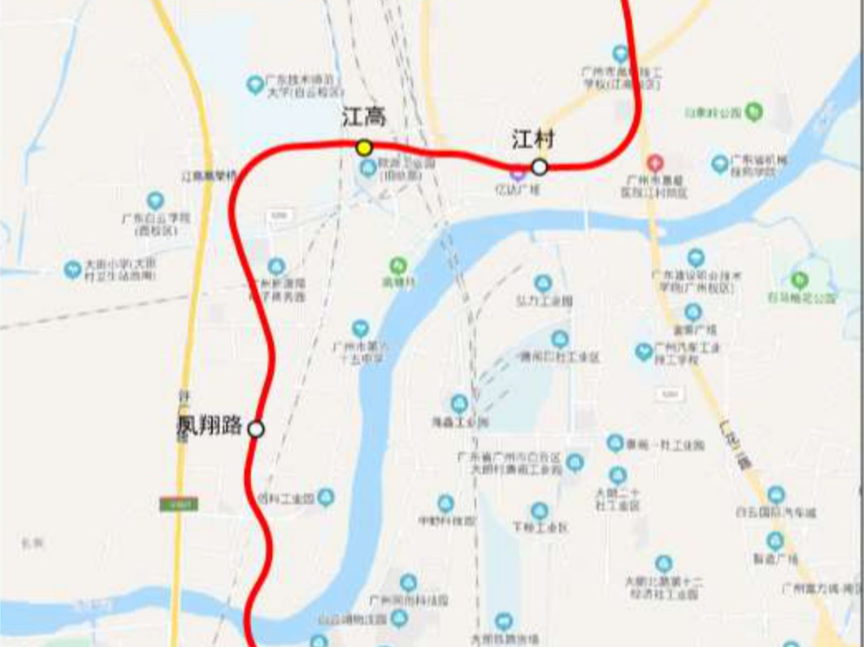 广州地铁8号线北延段（滘心-江府）来了！拟于2027年底前建成