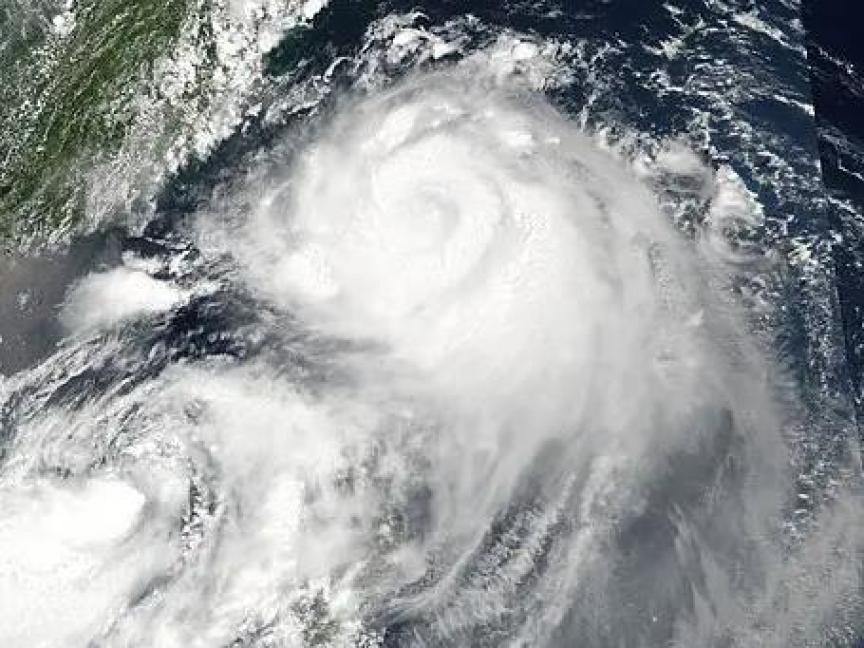 台风“纳沙”强度逐渐增强 今天傍晚移入南海东北部海面