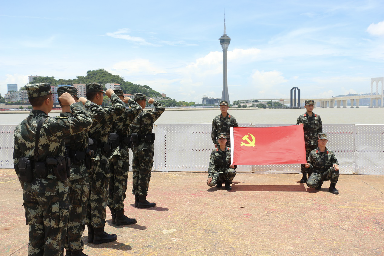 广东武警总队第二支队图片