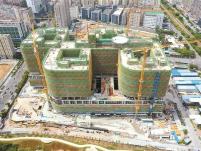 非凡十年·走进重点工程｜增加1500个床位！深圳市第二儿童医院计划明年12月试运营