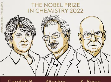 三位科学家分享2022年诺贝尔化学奖