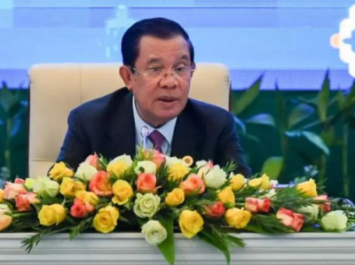 柬埔寨首相洪森新冠检测呈阳性