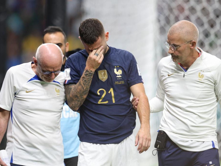 法国队确认卢卡斯·埃尔南德斯因伤退出世界杯