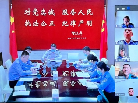 深圳皇岗边检开展党的二十大报告专题学习活动