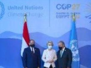 COP27领导人峰会开幕前 埃及总统和联合国秘书长会见多个国家和国际组织领导人