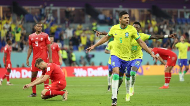两连胜！巴西1比0击败瑞士，提前一轮晋级淘汰赛
