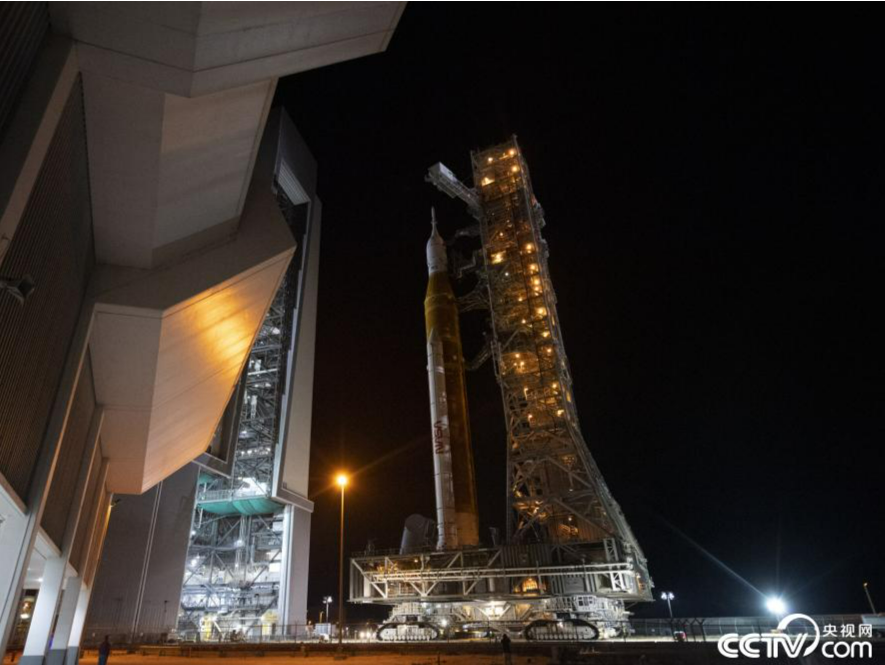 NASA阿尔忒弥斯1号登月火箭将于11月14日发射