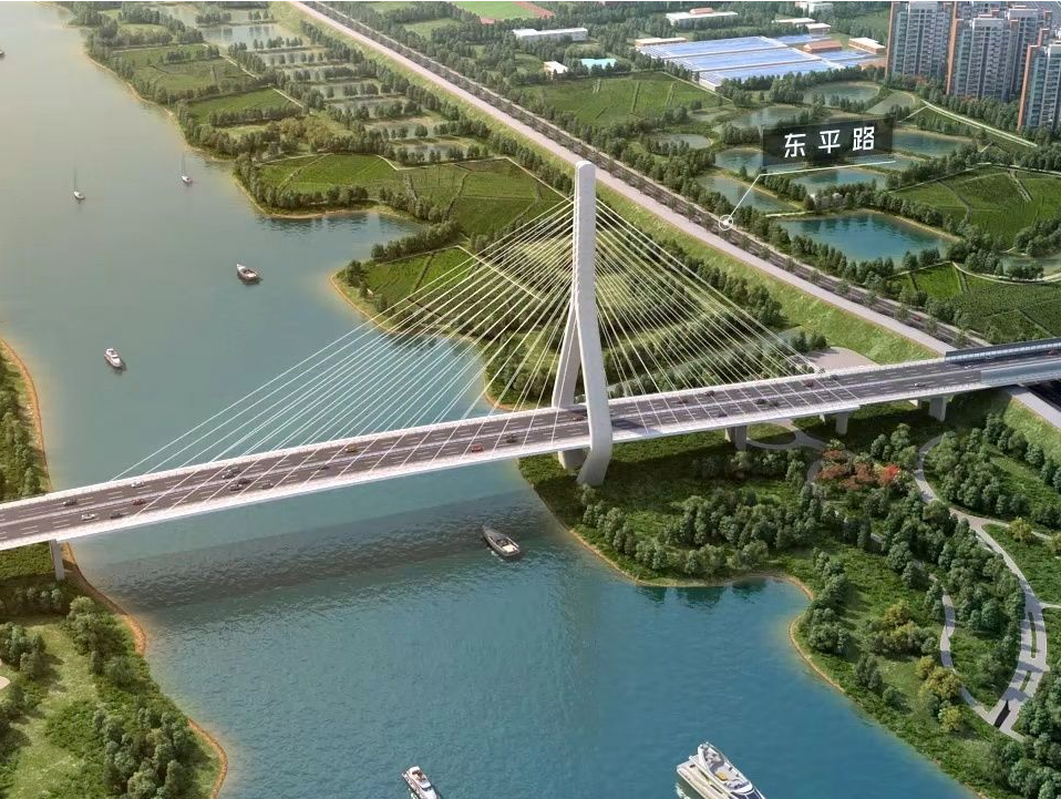 佛山禅城同济大桥主塔提前2个月封顶！项目有望加快完工通车