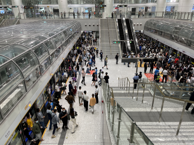 深圳地铁“两线三枢纽”首周迎客419.13万人次，通勤线特质明显