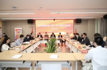 翠竹街道侨联召开三届二次全体委员会会议