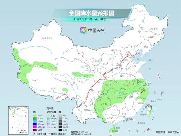 冷空气将跨长江终结罕见暖秋，江南终于终于要下雨了！