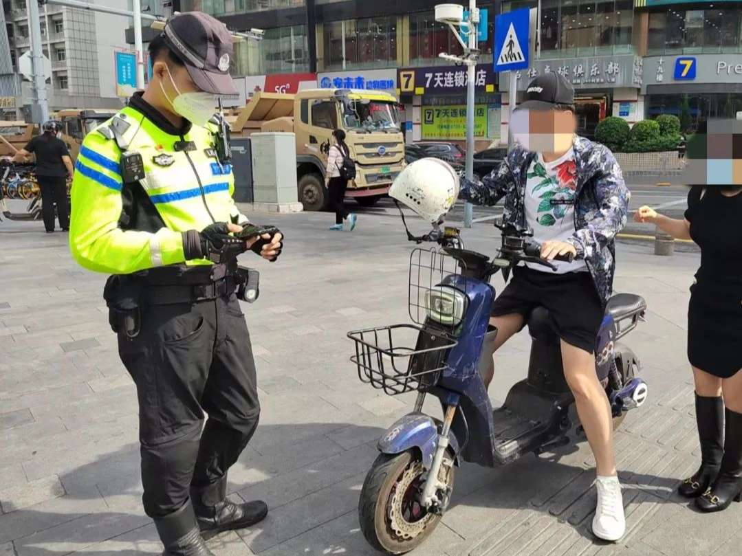 深圳交警持续整治电动自行车违法！这种行为也会被查