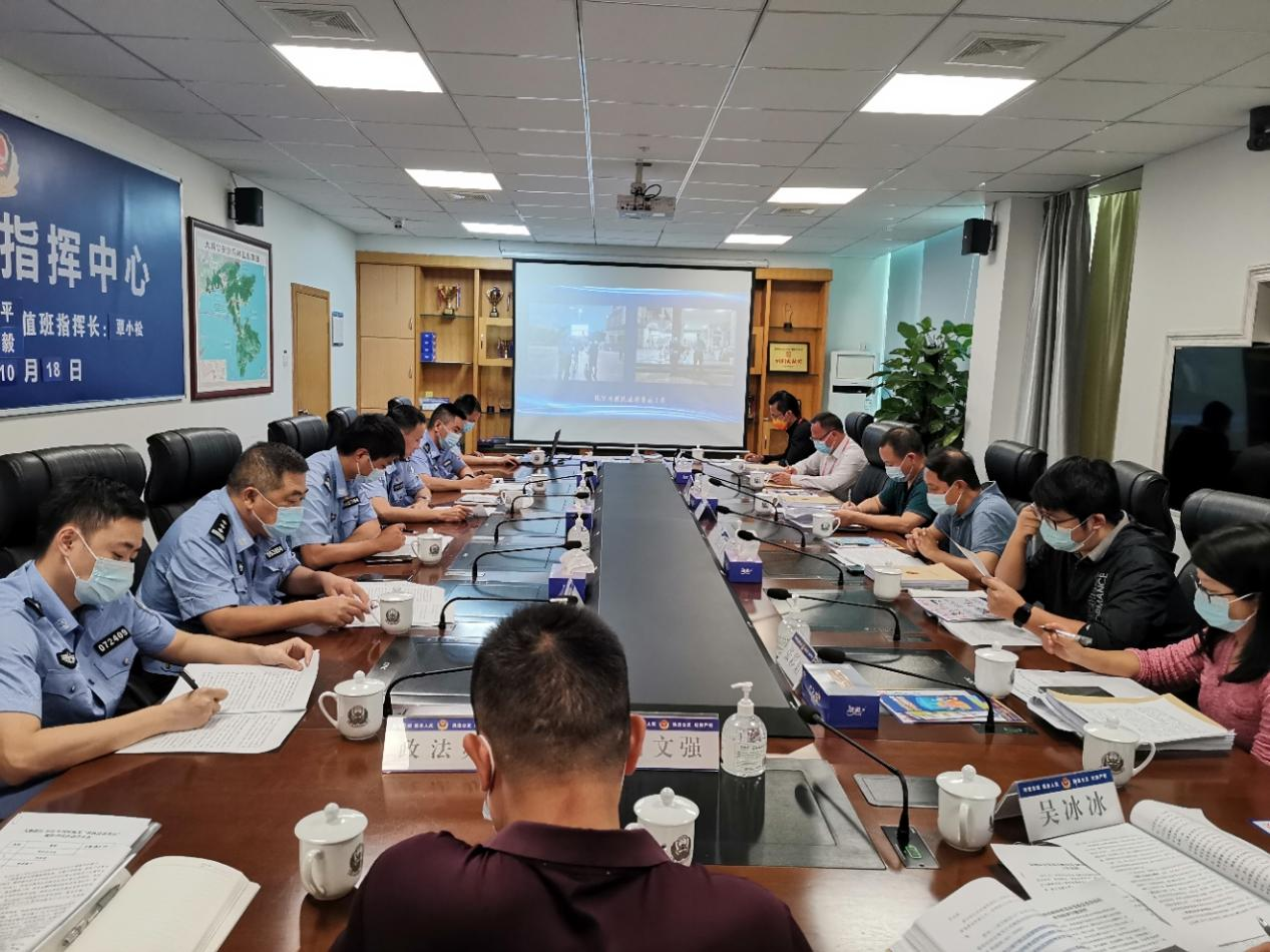 最后一站！大鹏新区“谁执法谁普法”履职报告评议考察团走进深圳市公安局大鹏分局​