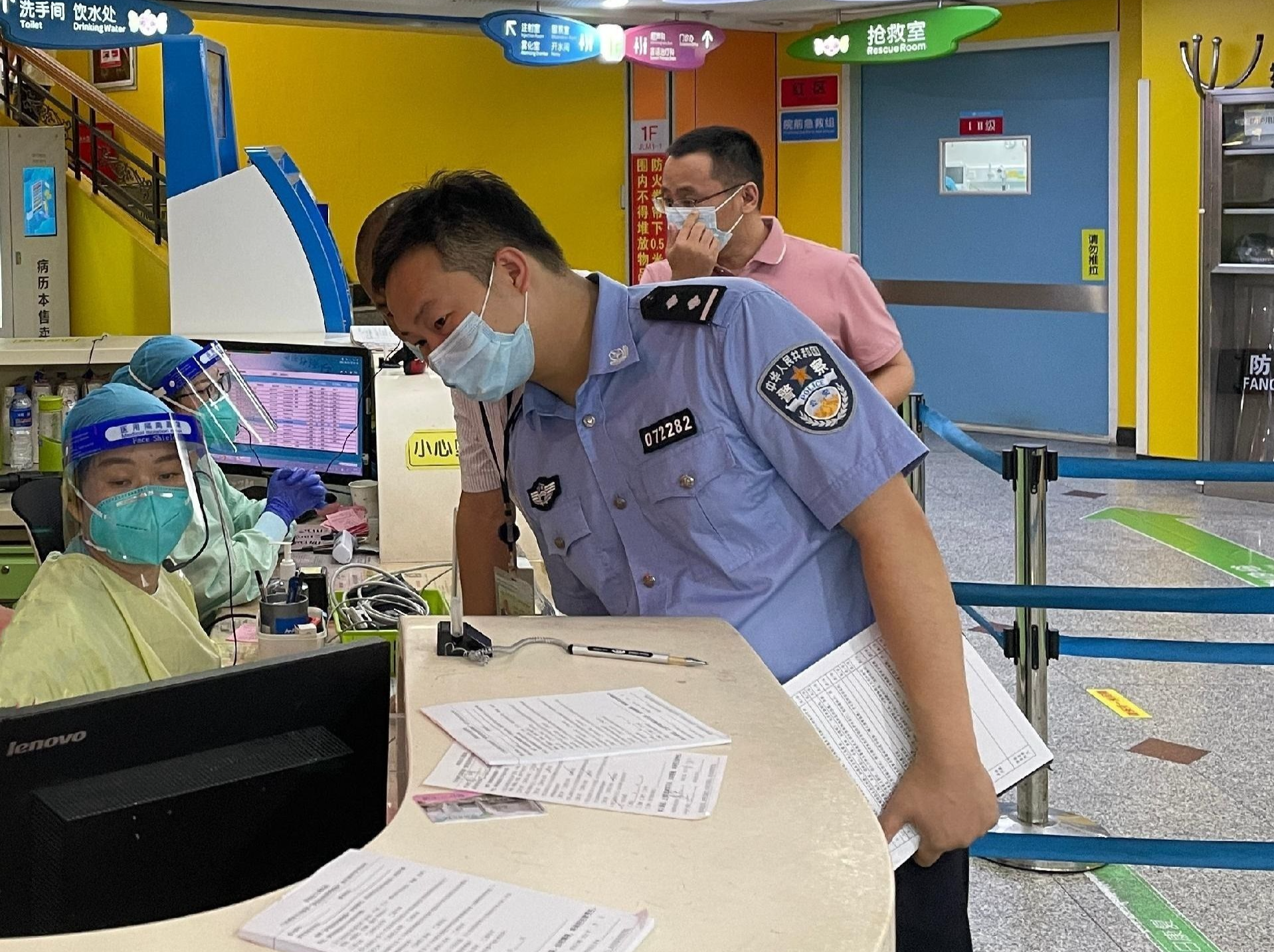 特区卫士丨葛良骏：密切警民联系，建设平安医院