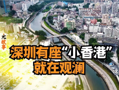 深圳有座“小香港”，就在观澜｜元故事视频