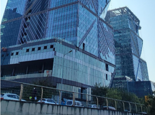 粤海湾区中心项目顺利通过机电分部验收