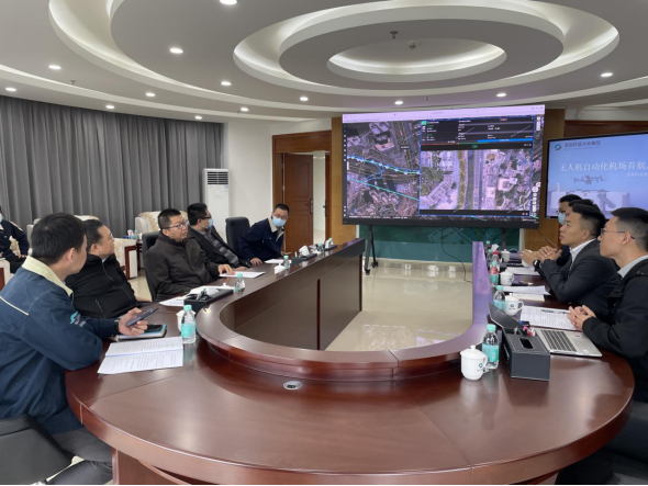 深圳环水集团大鹏新区分公司首创无人机自动化机场应用于河道管养业务