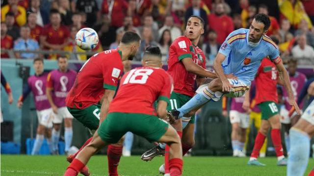 点球大战3:0淘汰西班牙 摩洛哥首进世界杯八强