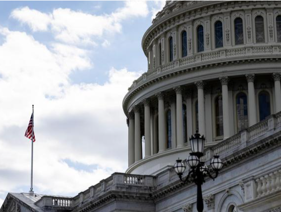 美国参议院投票通过临时政府拨款法案，避免政府停摆