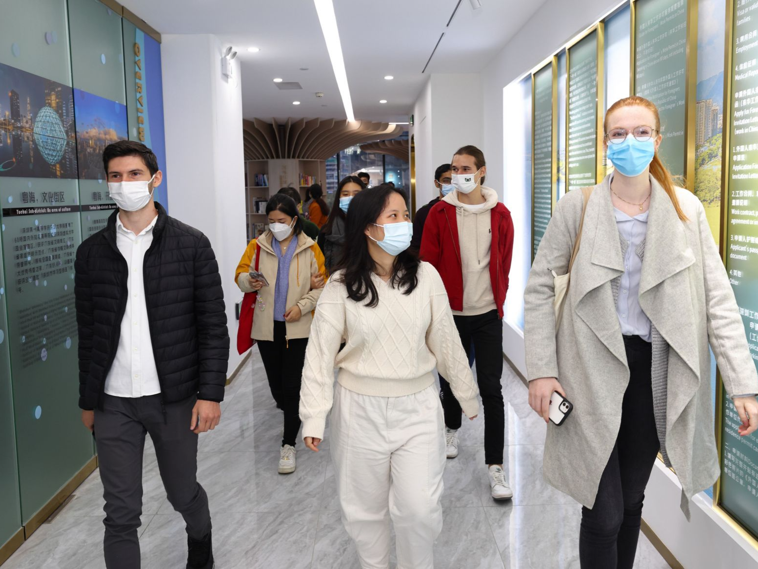 国际留学生到访粤海交流学习，南山区举办国际职业发展工作坊活动